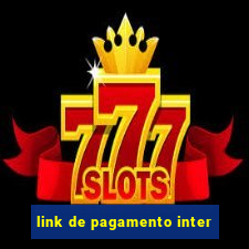 link de pagamento inter